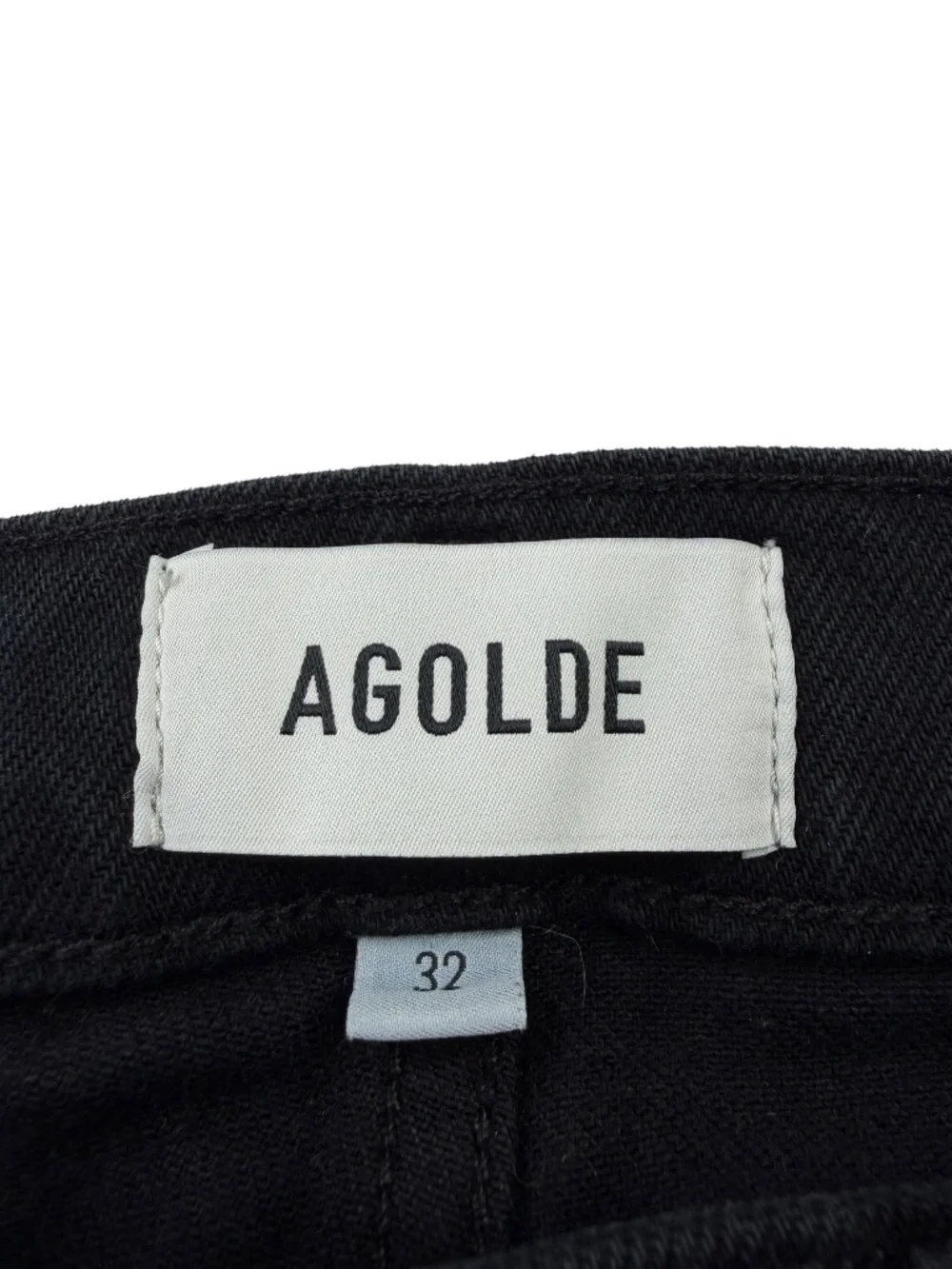 AGOLDE Cocktail Ankle Jean Black